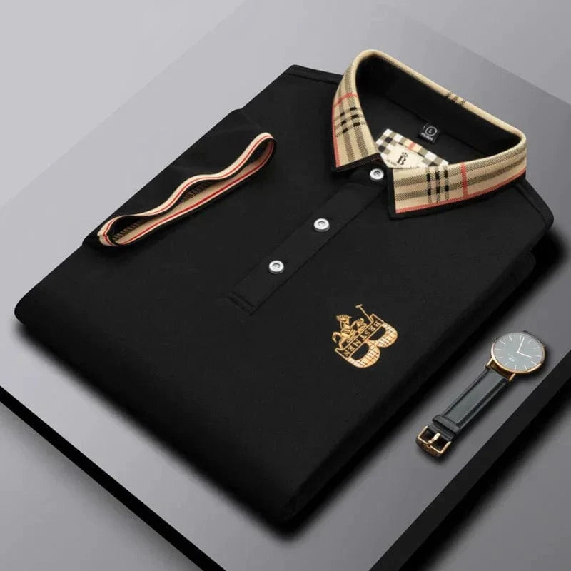 Balderic - Polo en Coton Biologique Détails Premium