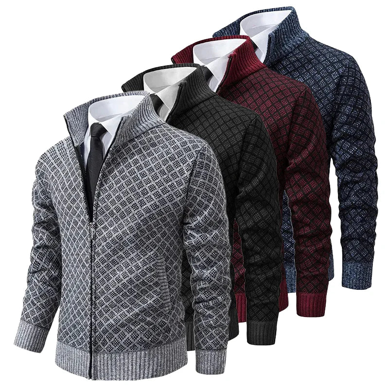 Emiliano - Gilet Quadrillé Confort Élégant