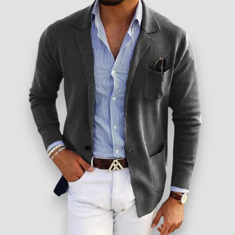 Gareth - Blazer Premium de Fibras Naturales