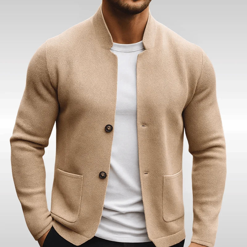 Eliam - Blazer Elegante de Punto Texturizado Premium