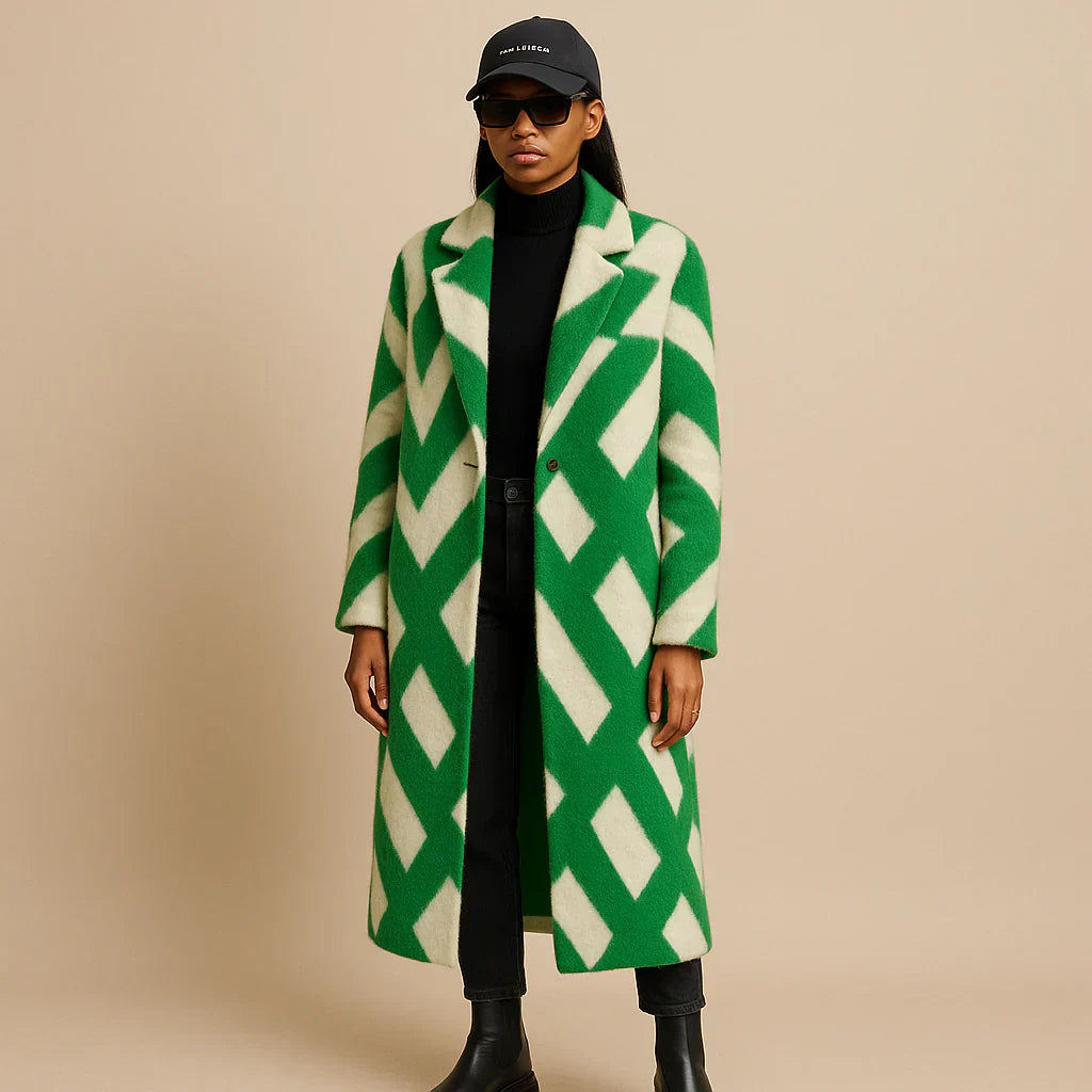 Alisiya - Manteau en Laine Collection Arty