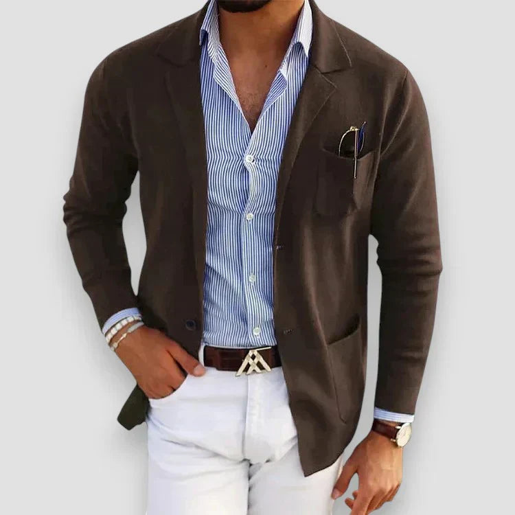 Gareth - Blazer Premium de Fibras Naturales