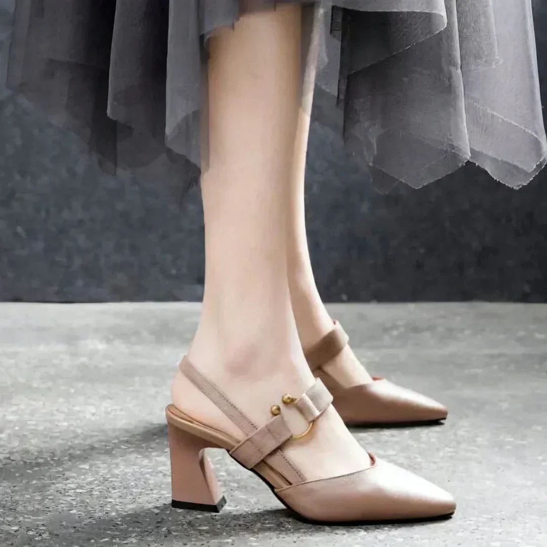Adèle - Escarpins à Talons Orthopédiques