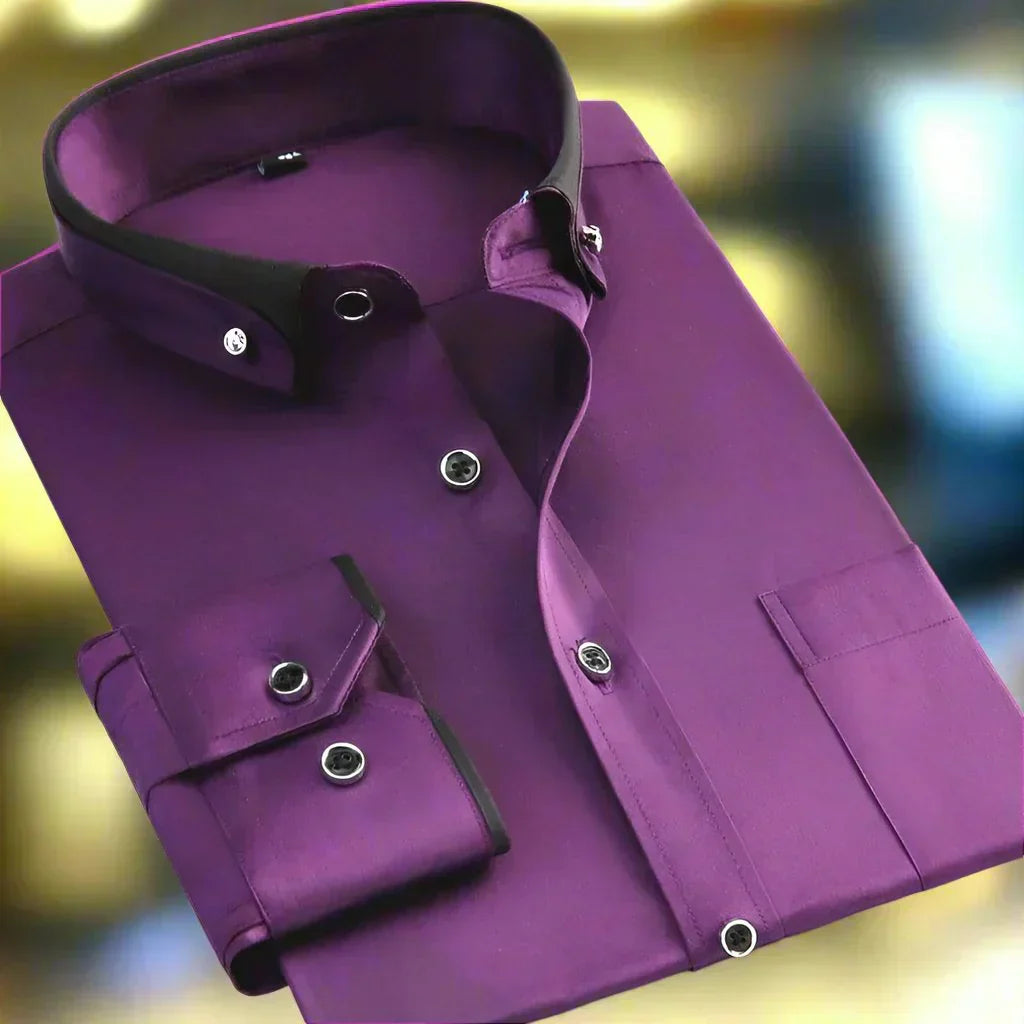 Valdo - Chemise Classique Manches Longues