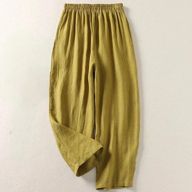 Dayana - Paquete de 5 Pantalones Ligeros de Lino