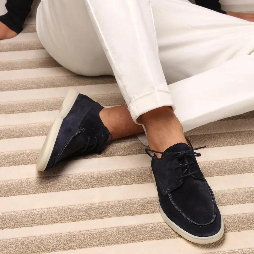 Joshua - Mocasines de Ante Premium Elegantes