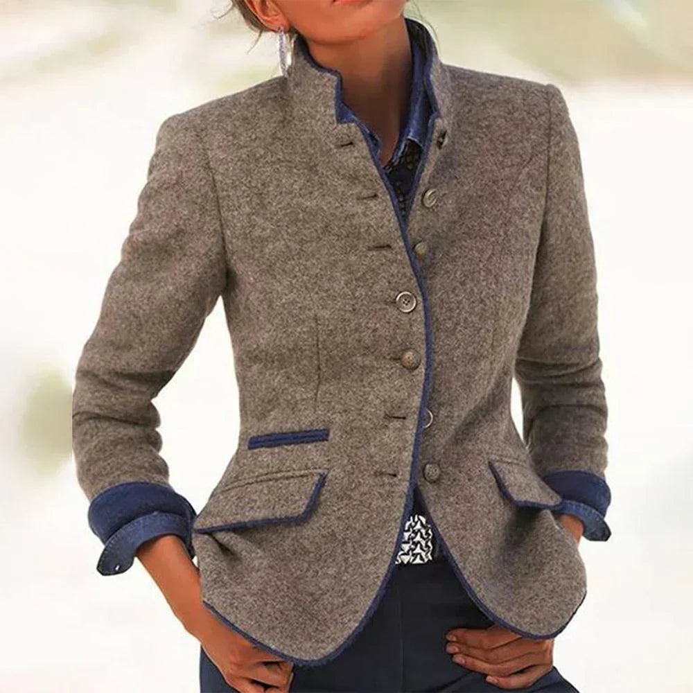 Christel - Elegantné Dámske Sako z Twillu
