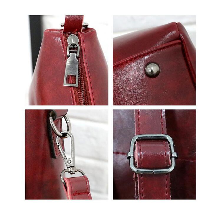 Gilda - Conjunto de Bolsos de Cuero 4pzs