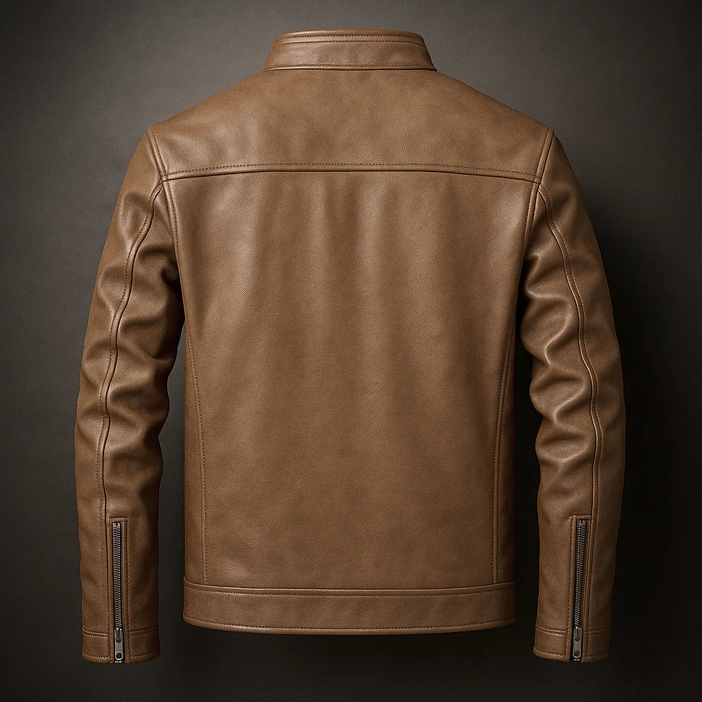 Mathieu - Chaqueta Premium de Piel Natural