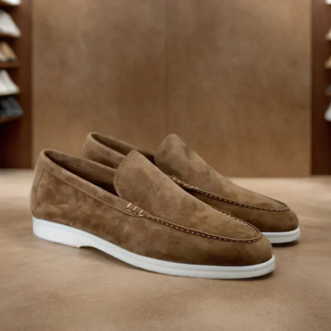Georges - Elegante Premium Ruskind Loafers