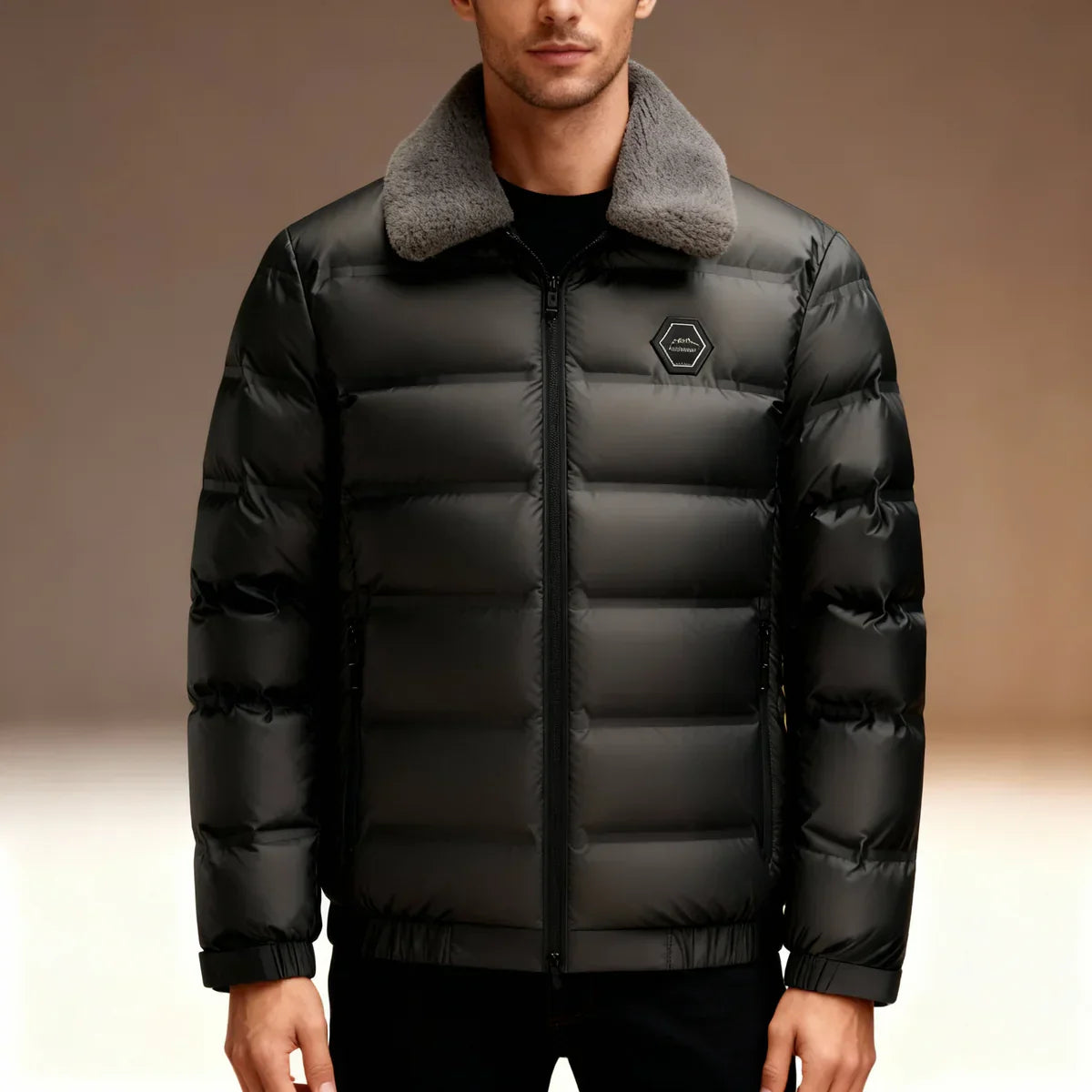 Petros - Manteau Matelassé Élégant de Qualité Premium