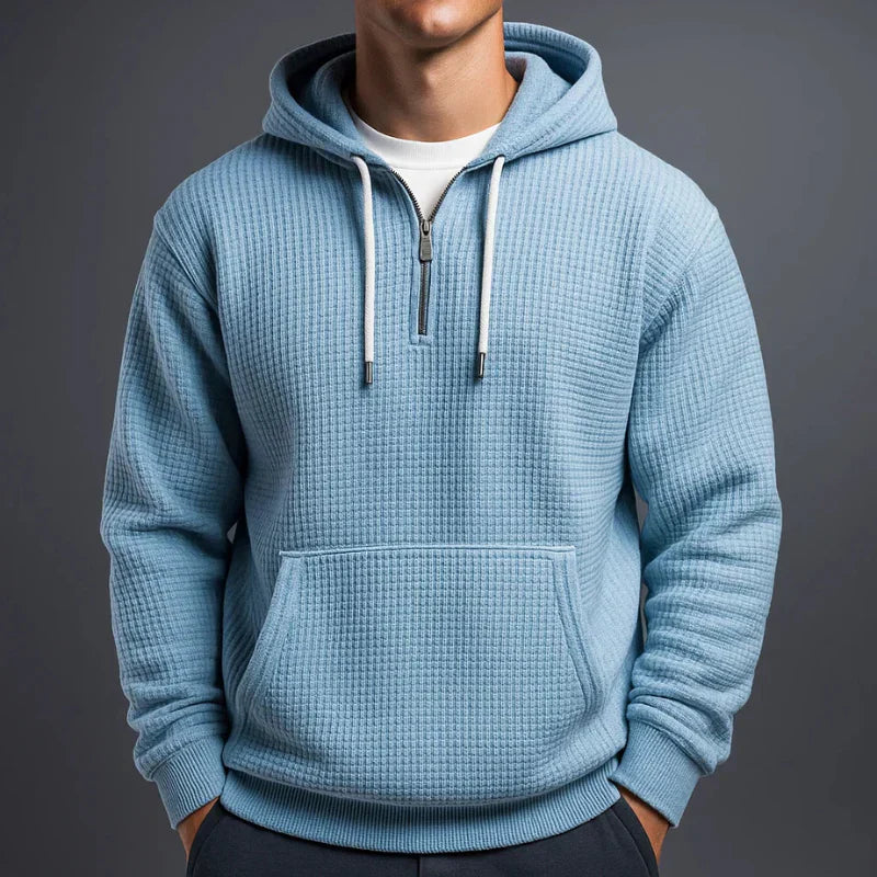 Mihran - Sweat à Capuche en Coton Gaufré