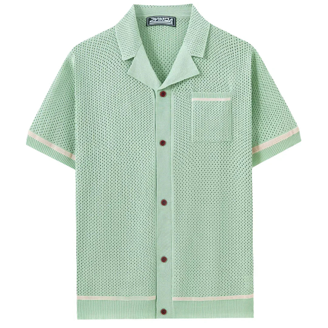 Leopold - Premium Strikket Skjorte