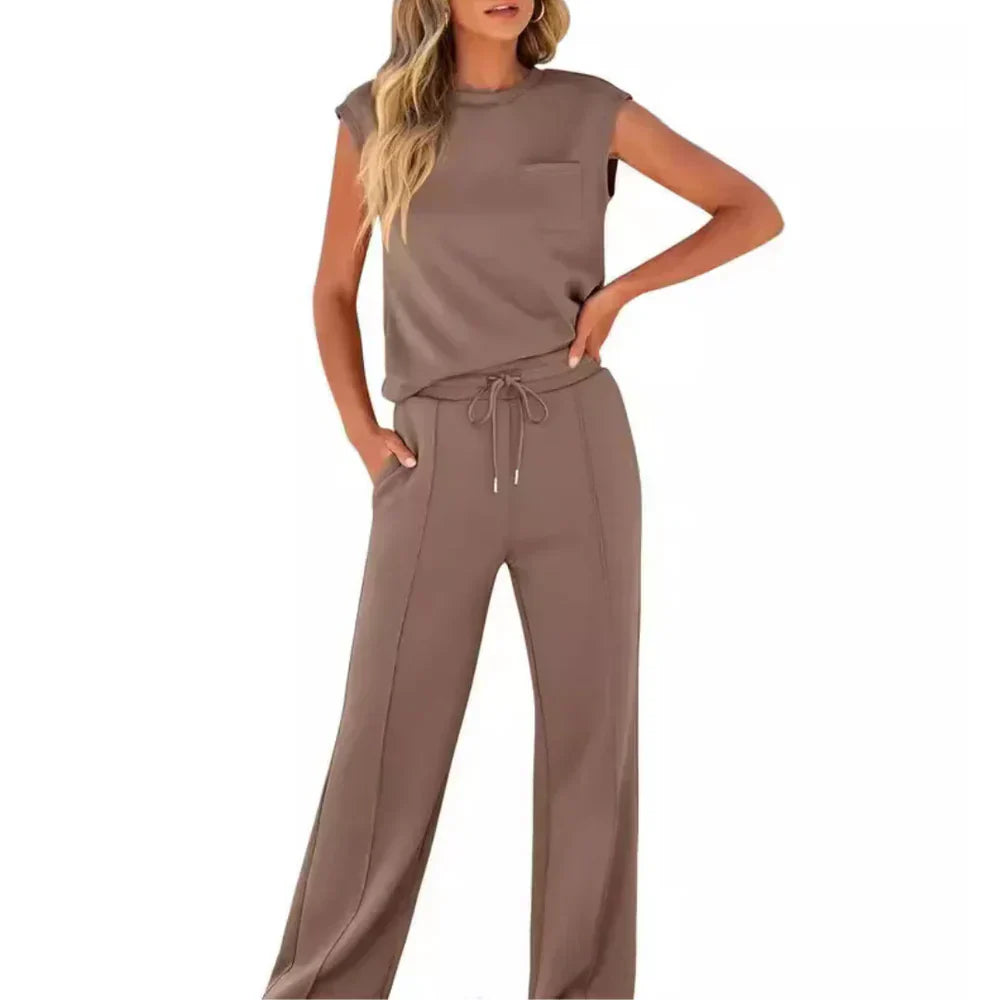 Sonya - Conjunto Elegante y Cómodo de 2 Piezas