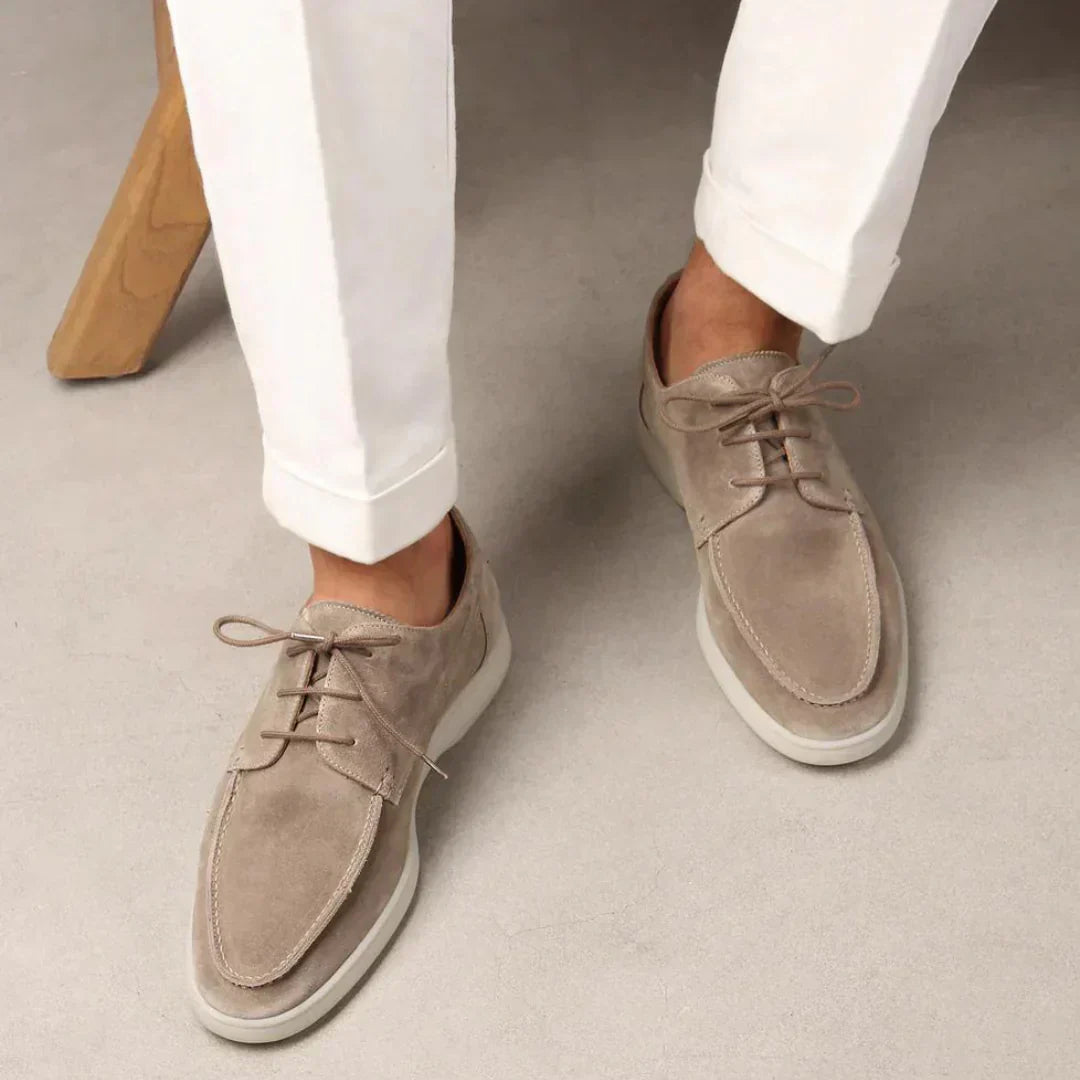 Joshua - Mocasines de Ante Premium Elegantes