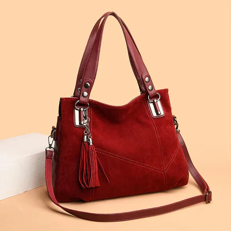 Djulia - Sac à Main en Daim Artisanal