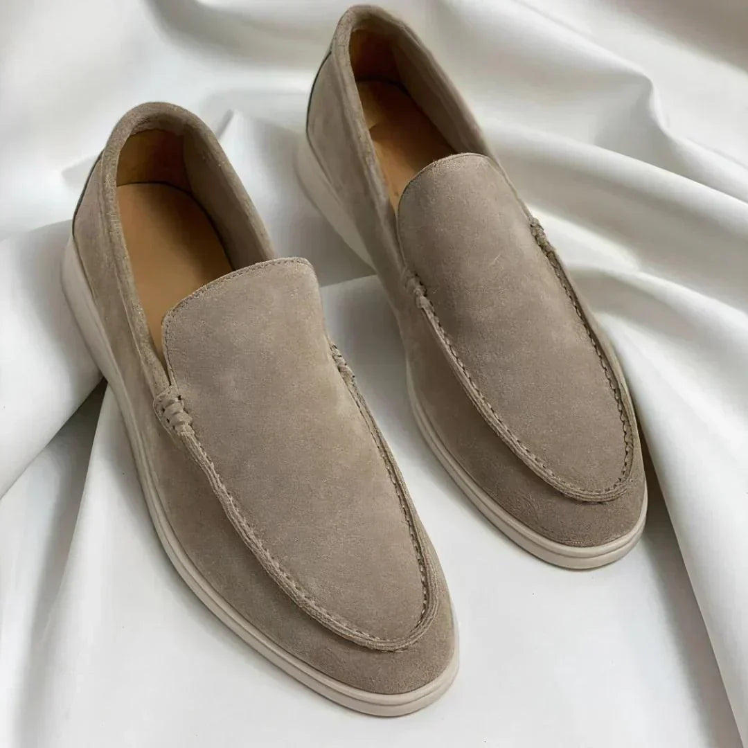 Georges - Elegante Premium Ruskind Loafers