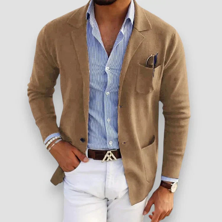 Gareth - Blazer Premium de Fibras Naturales