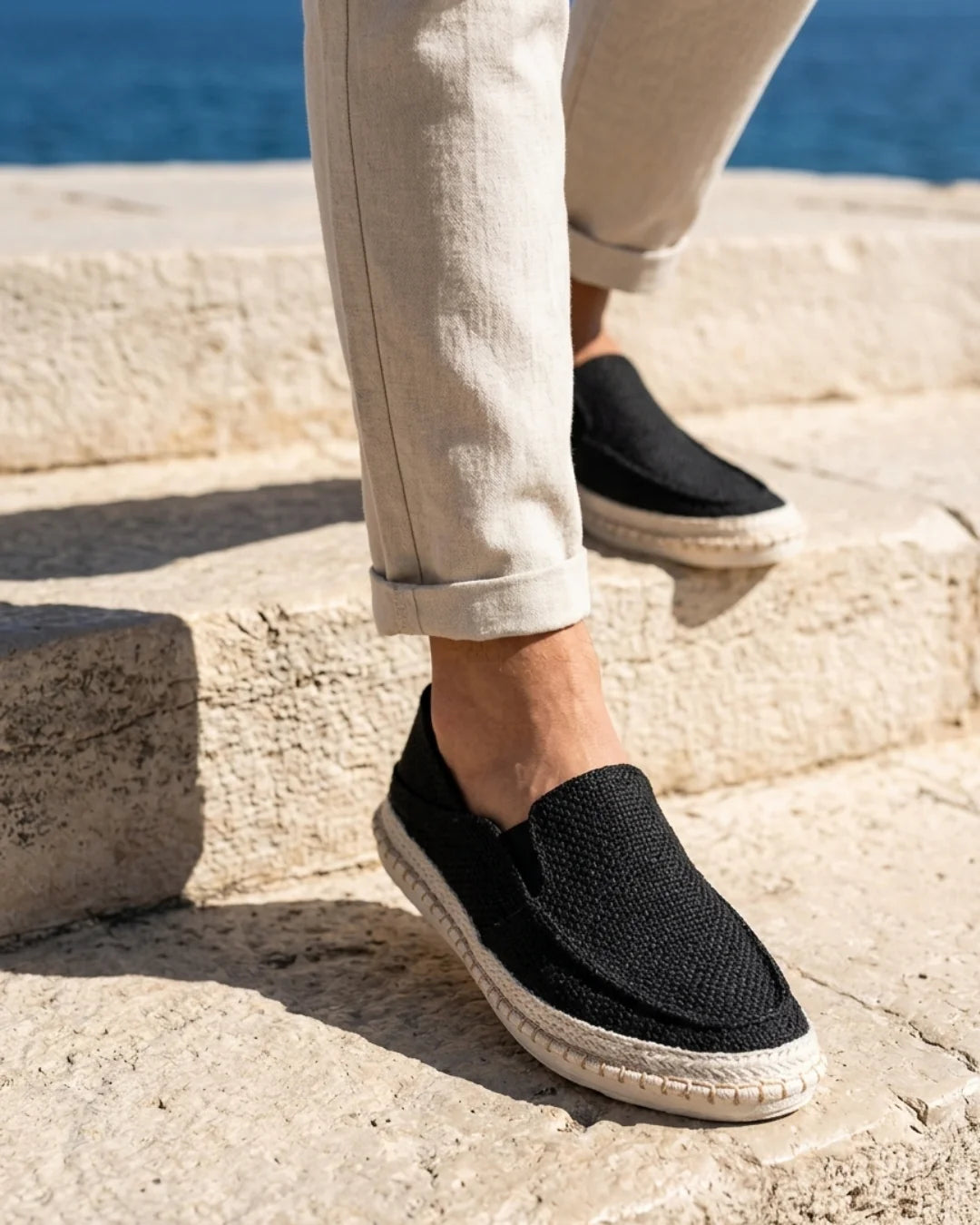 Zakary - Mocasines Alpargata Cómodos de Verano Chic