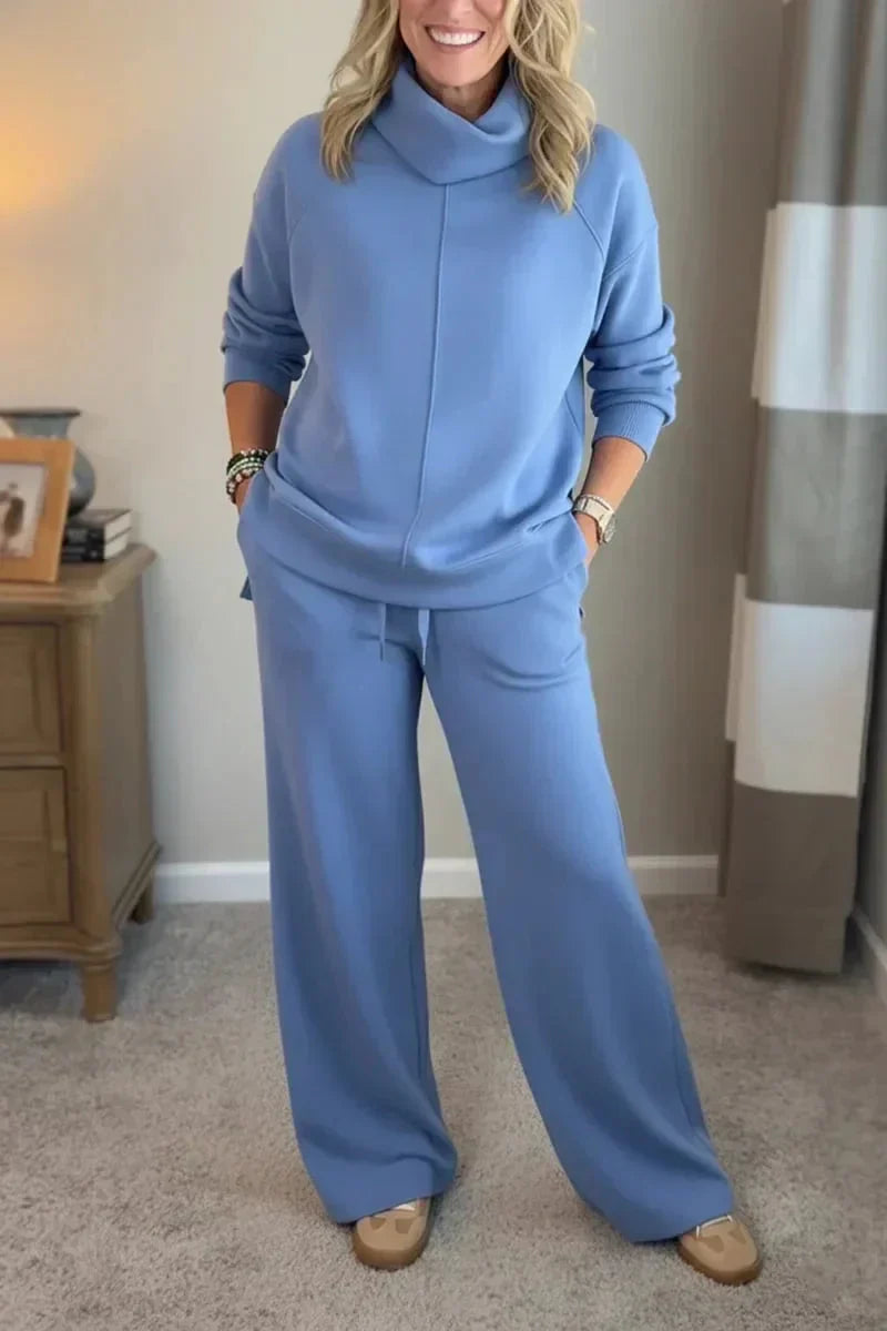Petia - Ensemble Complet Pull et Pantalon Décontracté