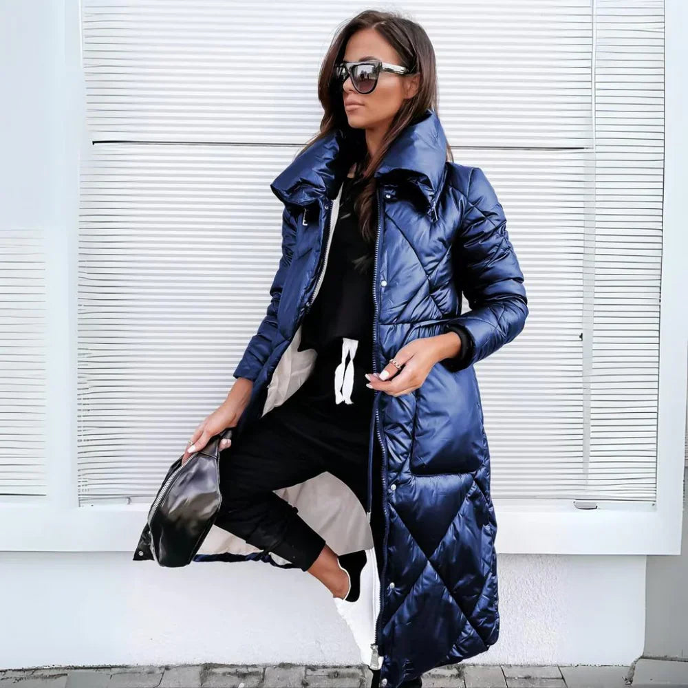 Dina - Longue Doudoune Thermique Tendance