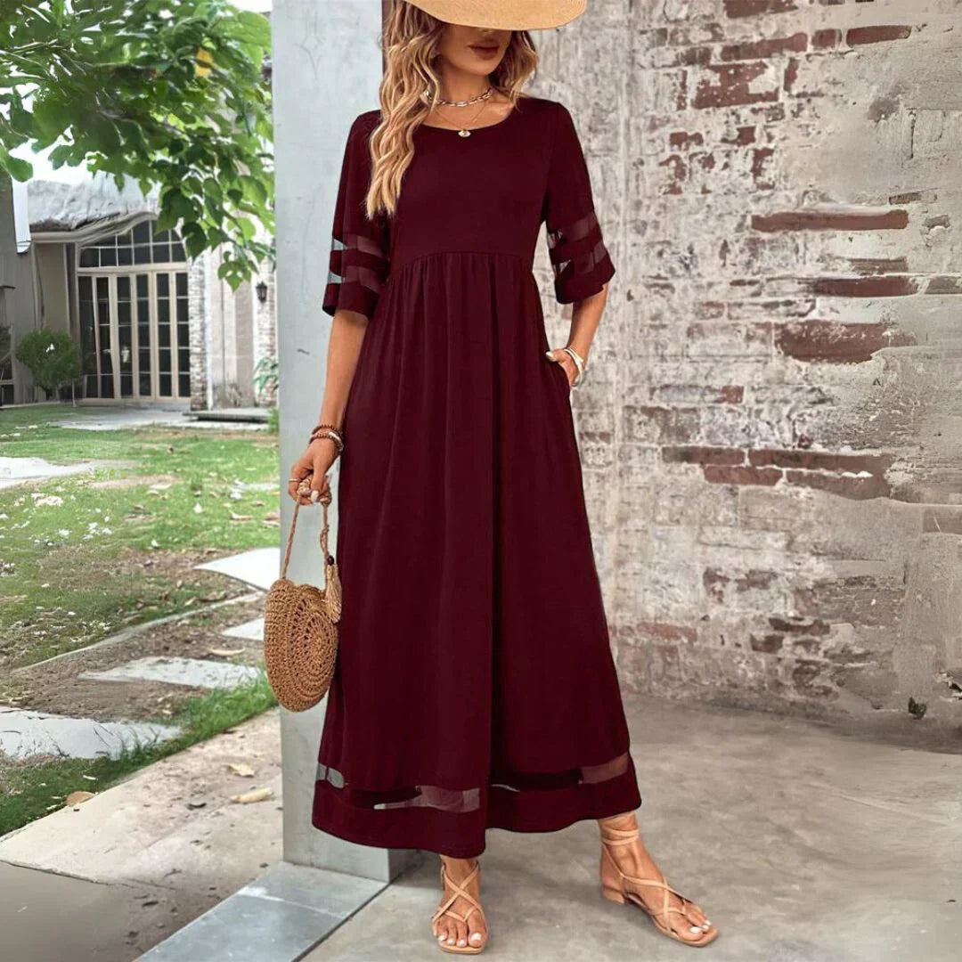 Maryam - Robe Evasée Maxi