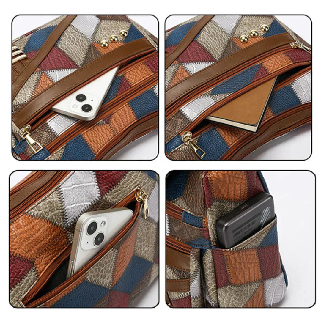 Allegra & Giulia - Elegante Håndlavede Læder Crossbody Tasker