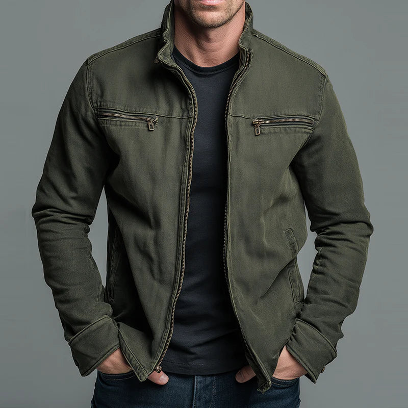 Cole - Chaqueta Atemporal de Alta Calidad con Cremallera
