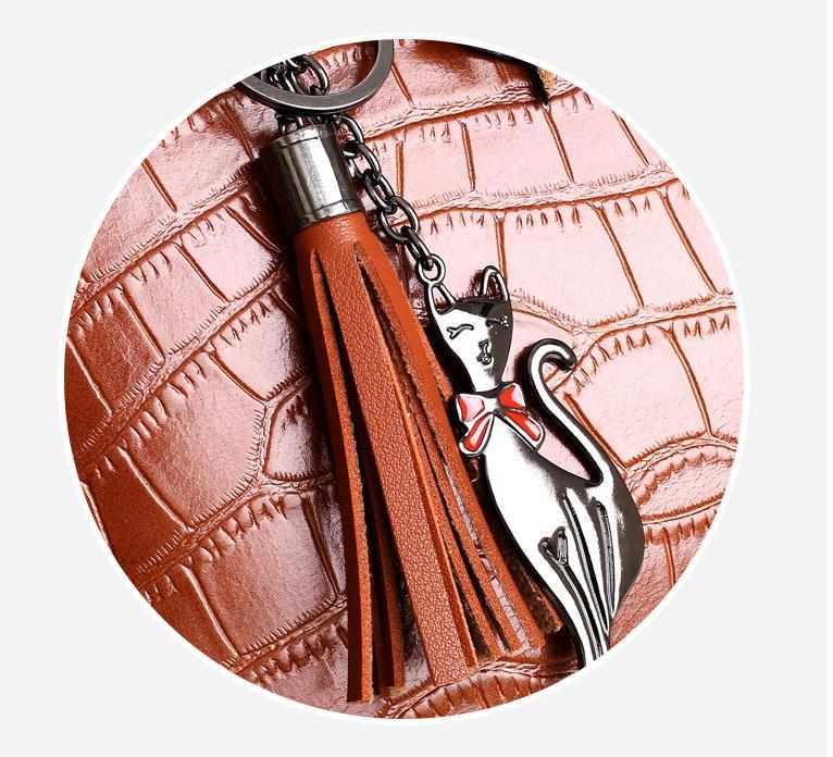 Cathy - Set de Bolsos de Cuero Cocodrilo 4pzs