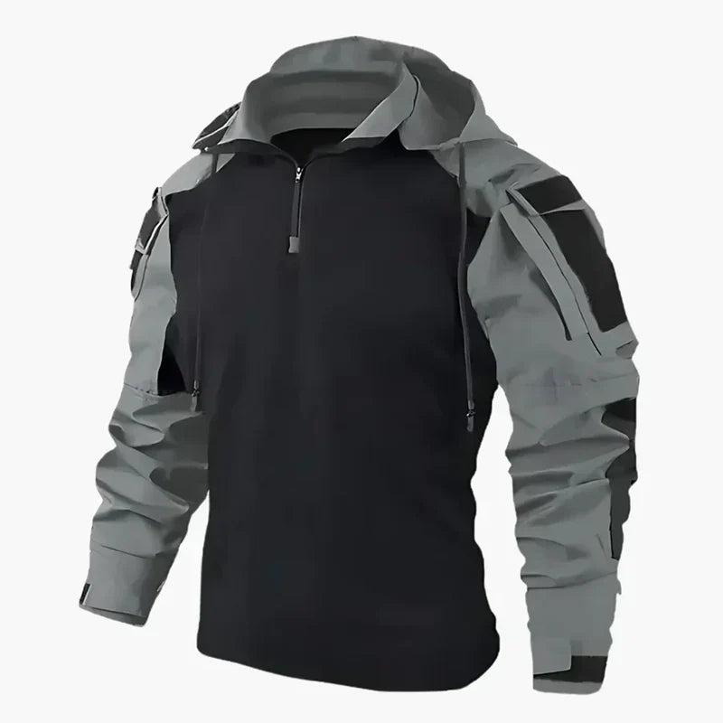 Zyad - Sudadera Impermeable Táctica Multifuncional