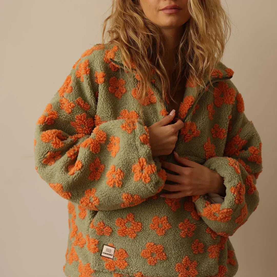 Typhen - Fleece Pulóver Bloom