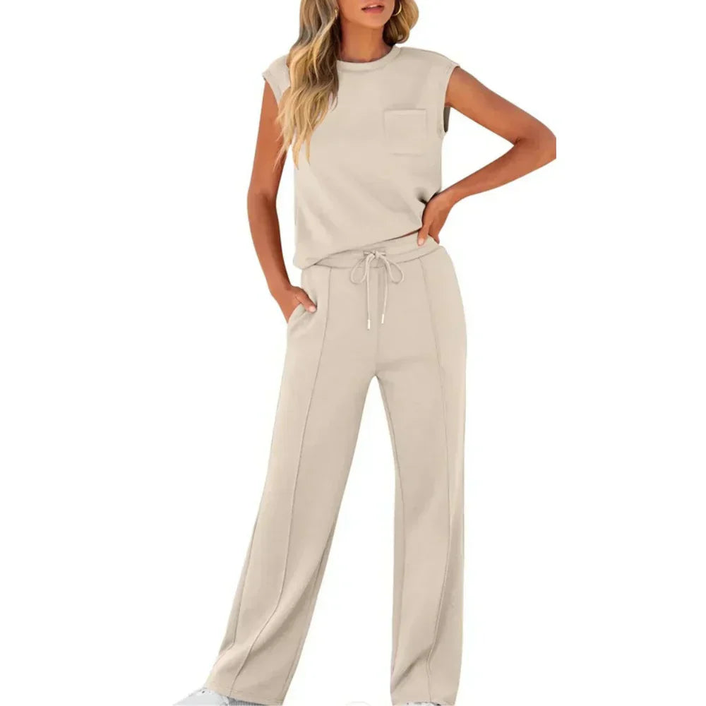 Sonya - Conjunto Elegante y Cómodo de 2 Piezas