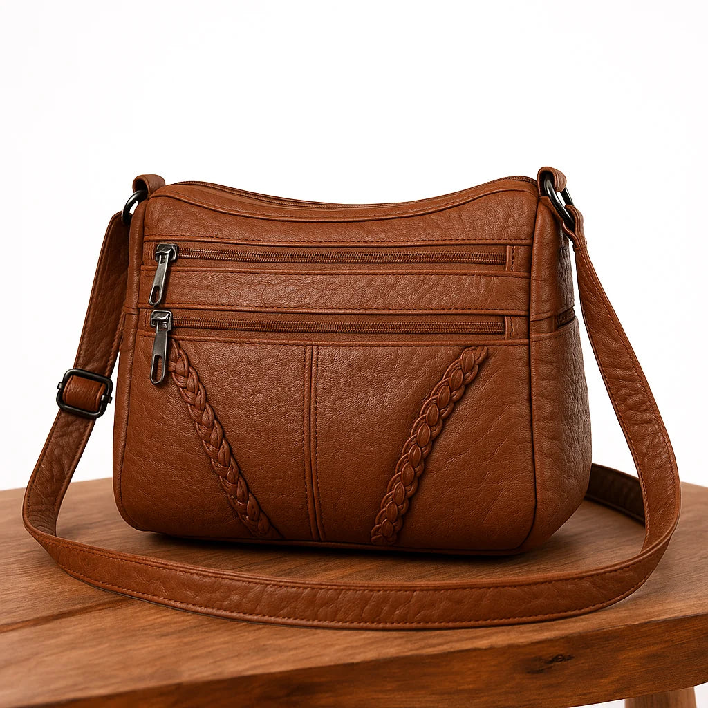 Fiona - Bolso de Cuero Genuino Hecho a Mano