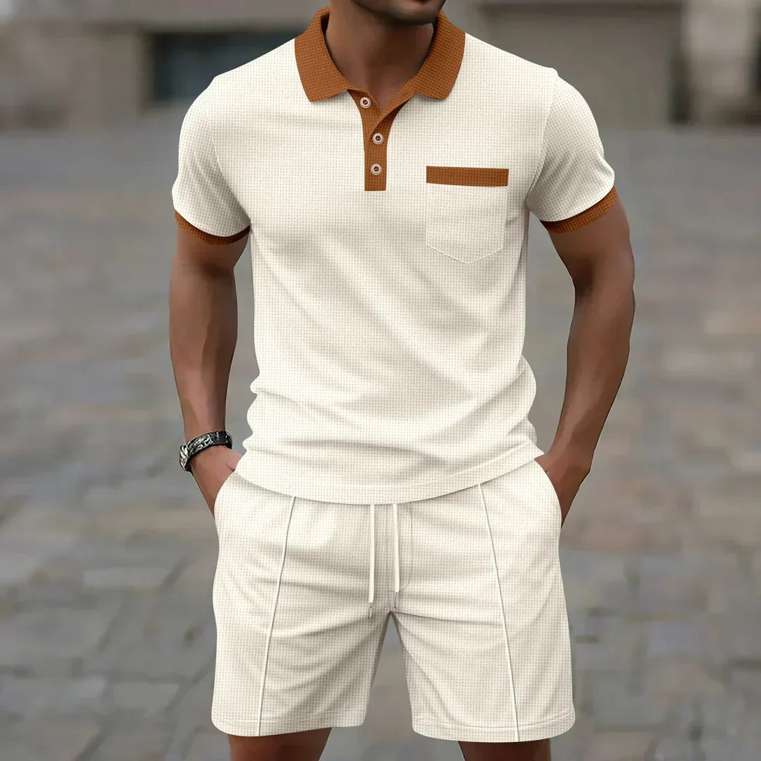 Ryan - Completo Estivo con Polo in Cotone e Pantaloncini