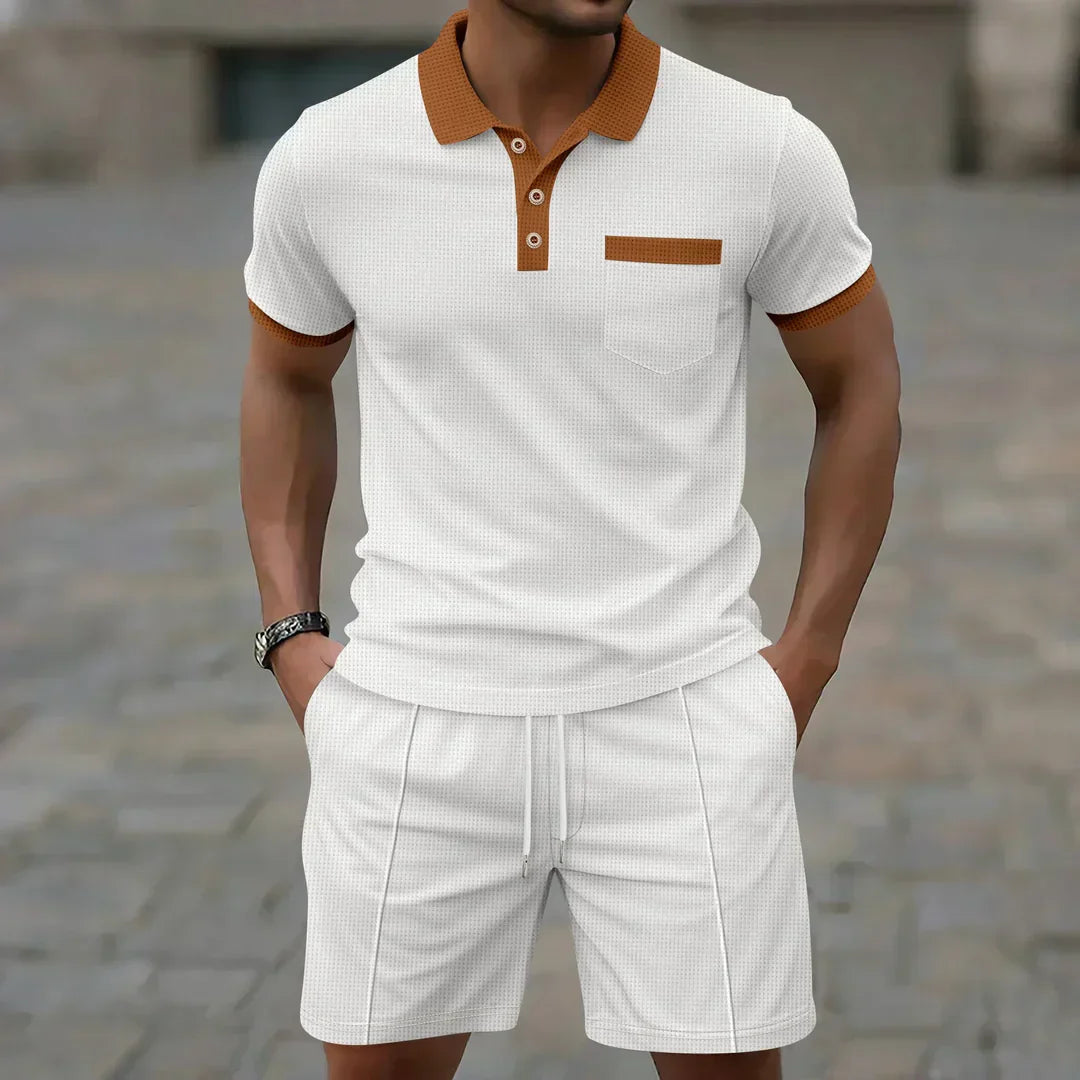Ryan - Completo Estivo con Polo in Cotone e Pantaloncini