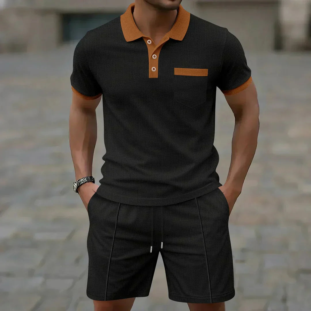 Ryan - Completo Estivo con Polo in Cotone e Pantaloncini