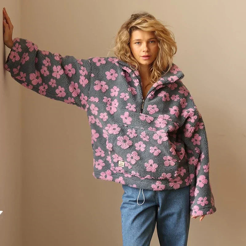 Typhen - Fleece Pulóver Bloom