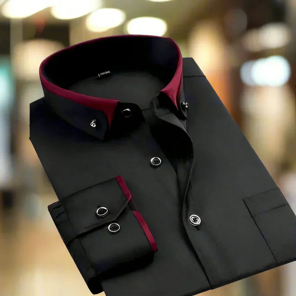 Valdo - Chemise Classique Manches Longues