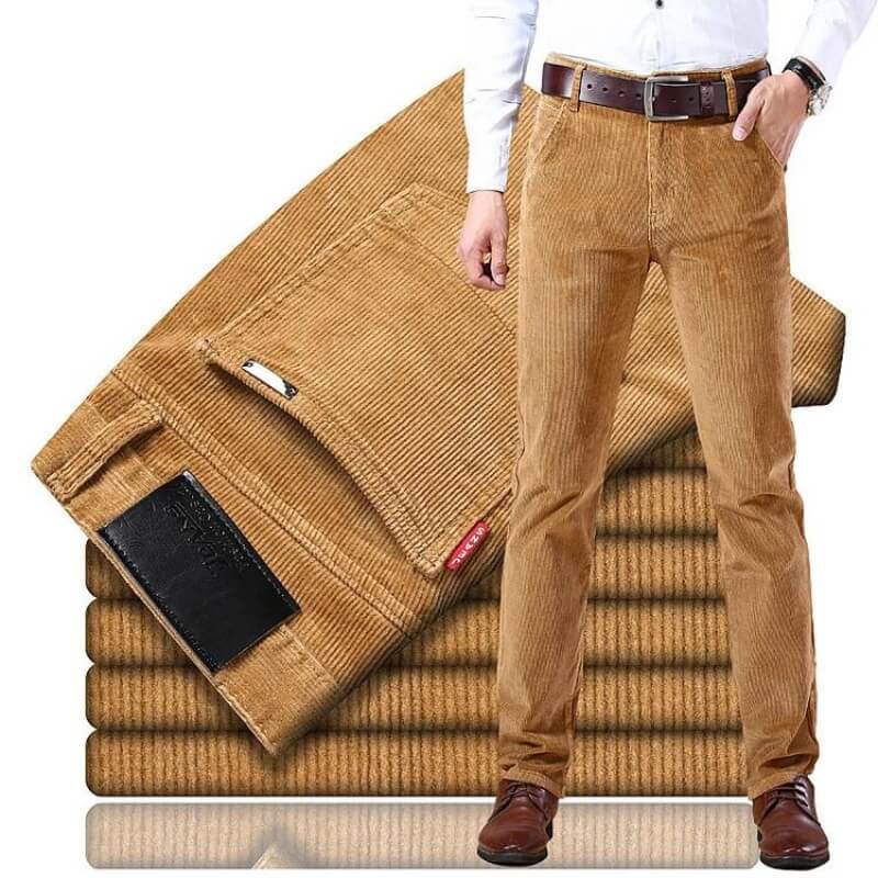 Romero - Pantalon en Velours Côtelé Chaud et Elégant