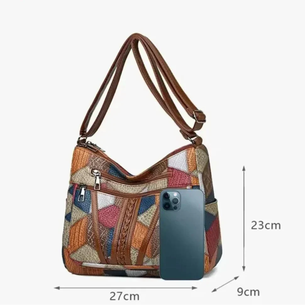 Allegra & Giulia - Elegante Håndlavede Læder Crossbody Tasker