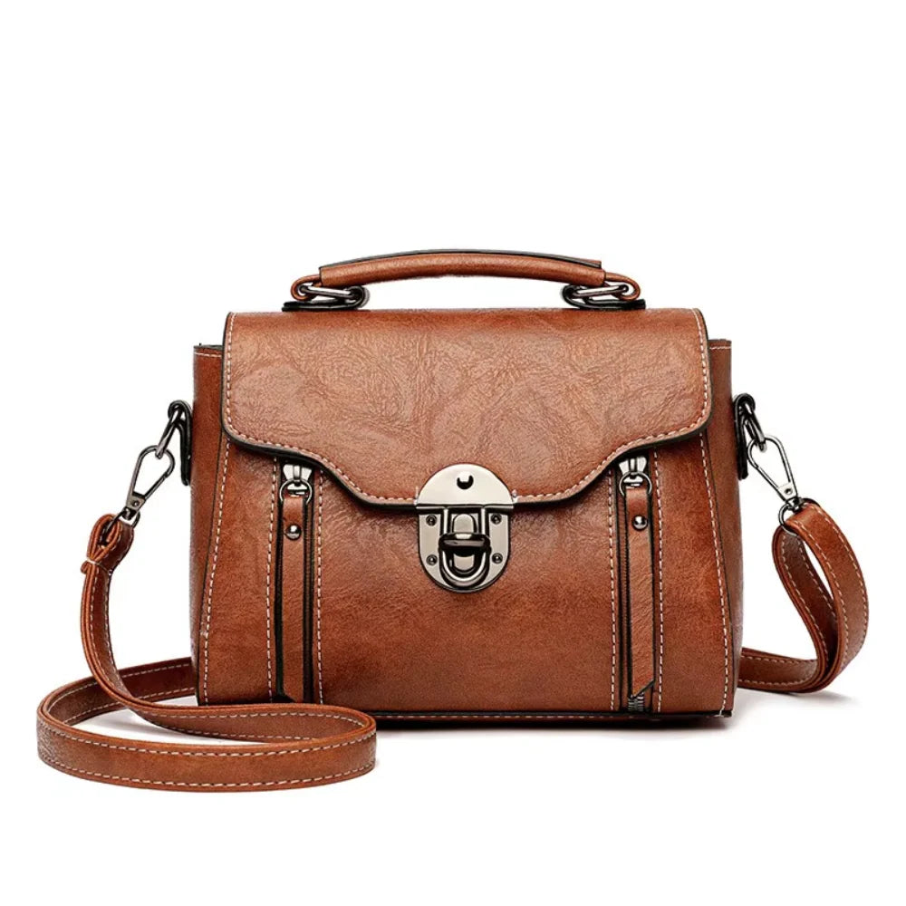 Karin - Bolso Bandolera de Cuero Moderno