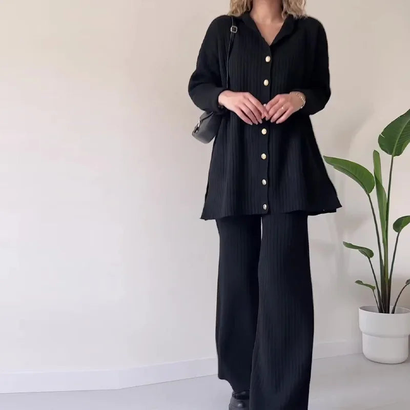 Natacha - Ensemble Thermique Uni Élégant