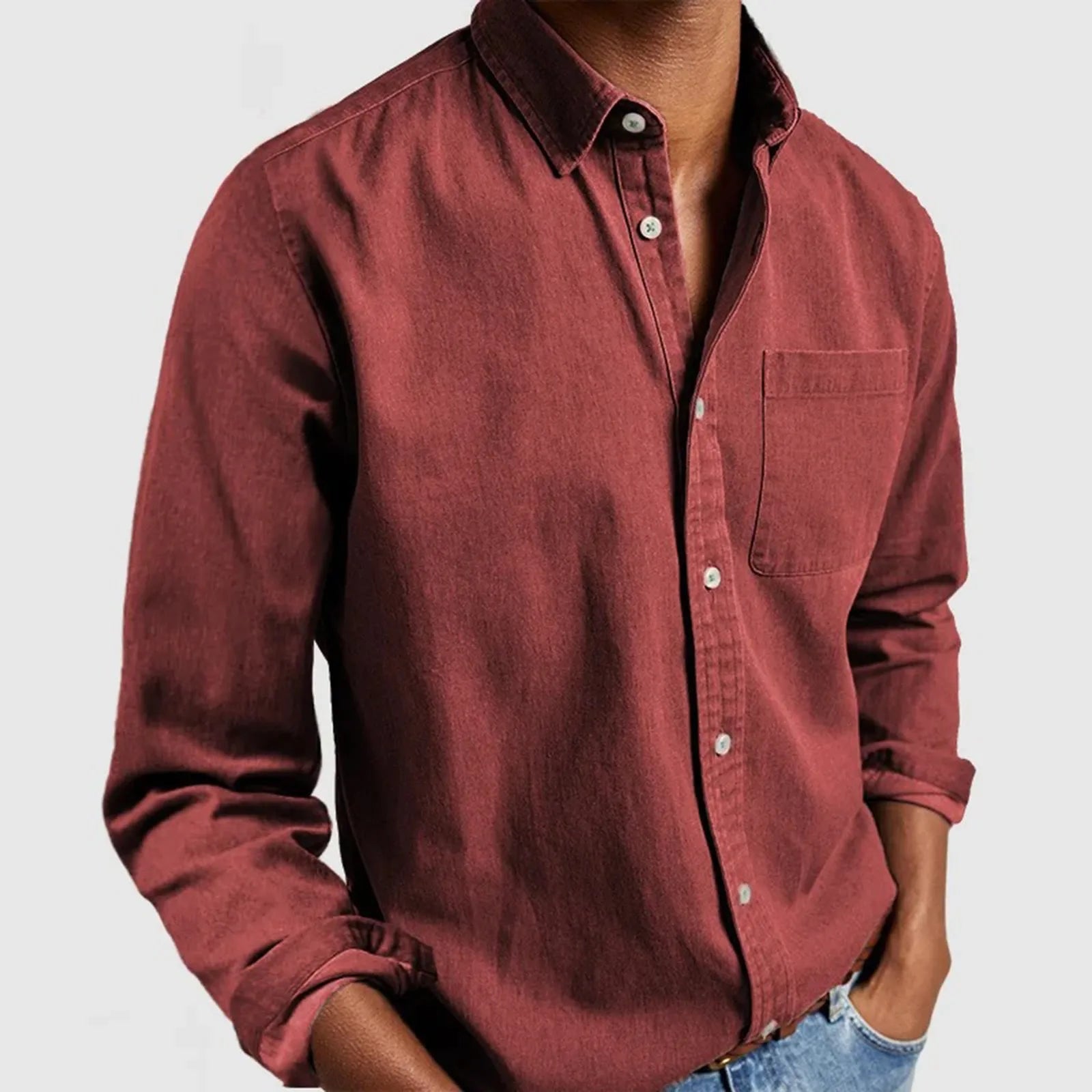 Pablo - Camisa De Algodón Con Confort De Lujo