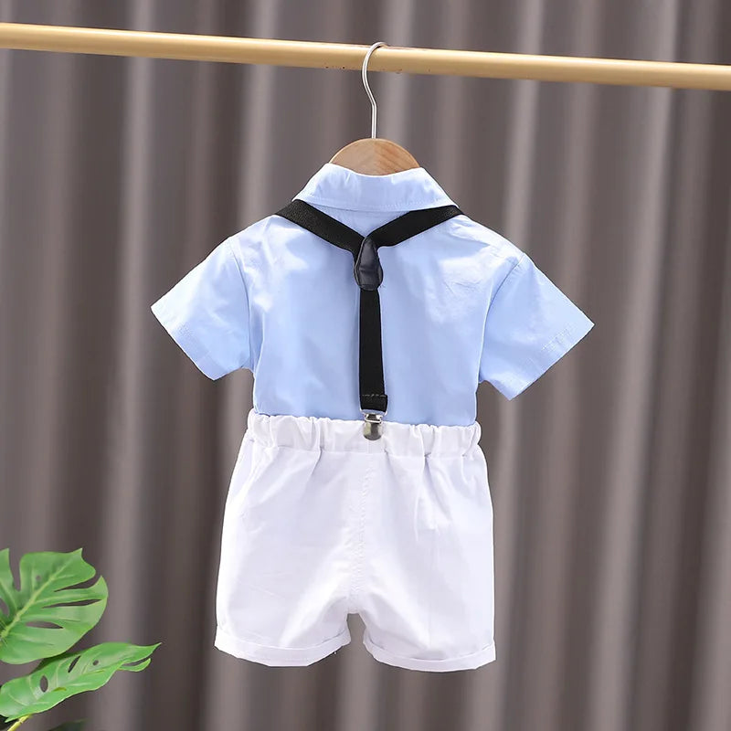 Ensemble de Cérémonie 4pcs pour Petit Gentleman