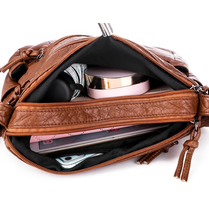 Lavinia - Sac Bandoulière en  Cuir Artisanal