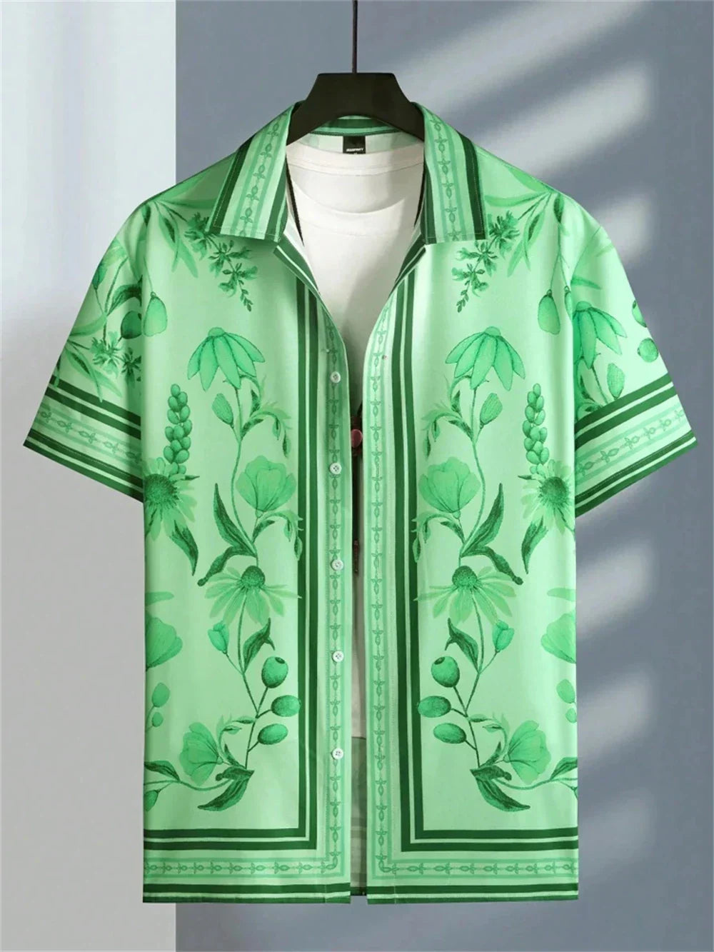 Reece - Luksuriøs Botanisk Design Skjorte