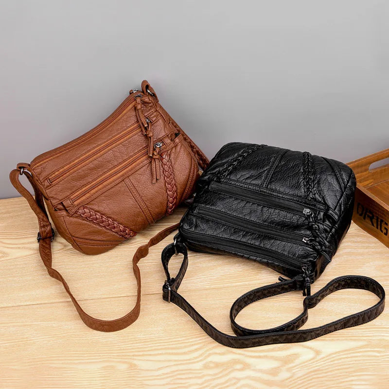 Lavinia - Sac Bandoulière en  Cuir Artisanal