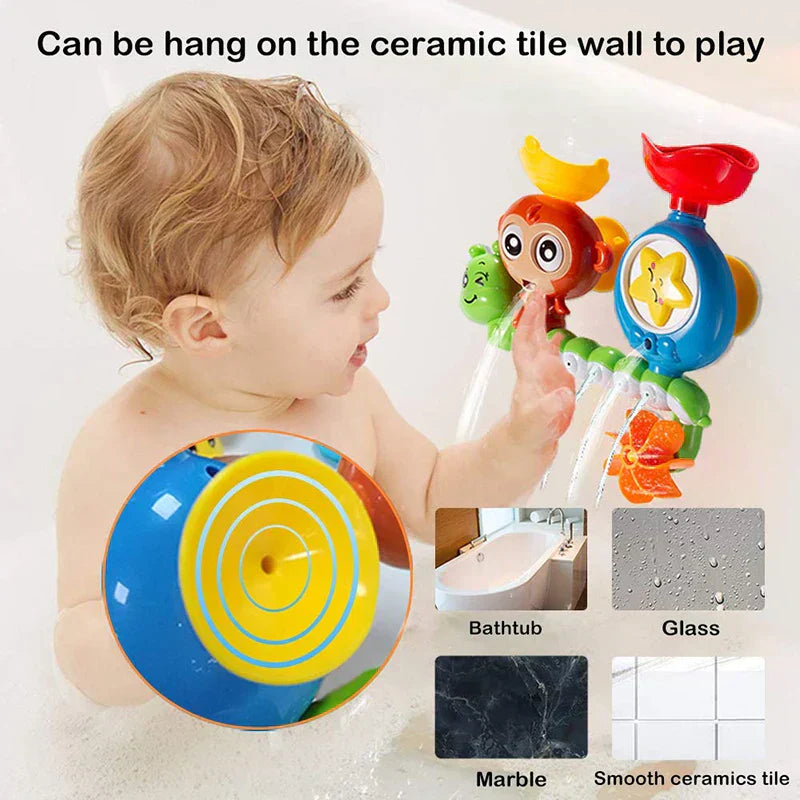 Watfun® Jouet de Bain Intéractif Multi-Cascades