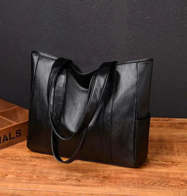 Hedna - Bolso Tote Lujoso Minimalista de Cuero