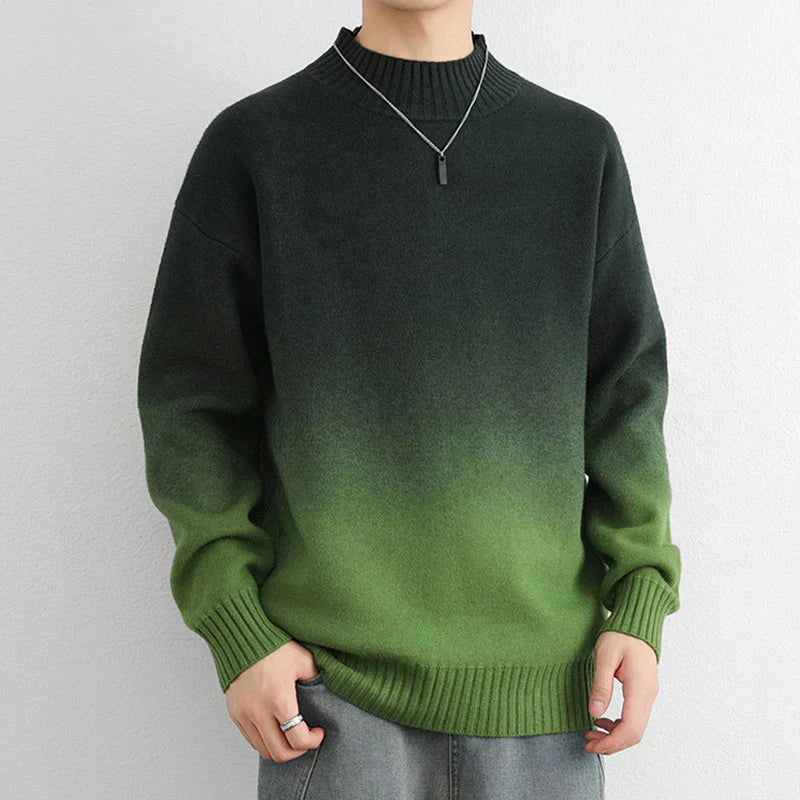 Johan - Pull en Laine Ombré Doublure Polaire